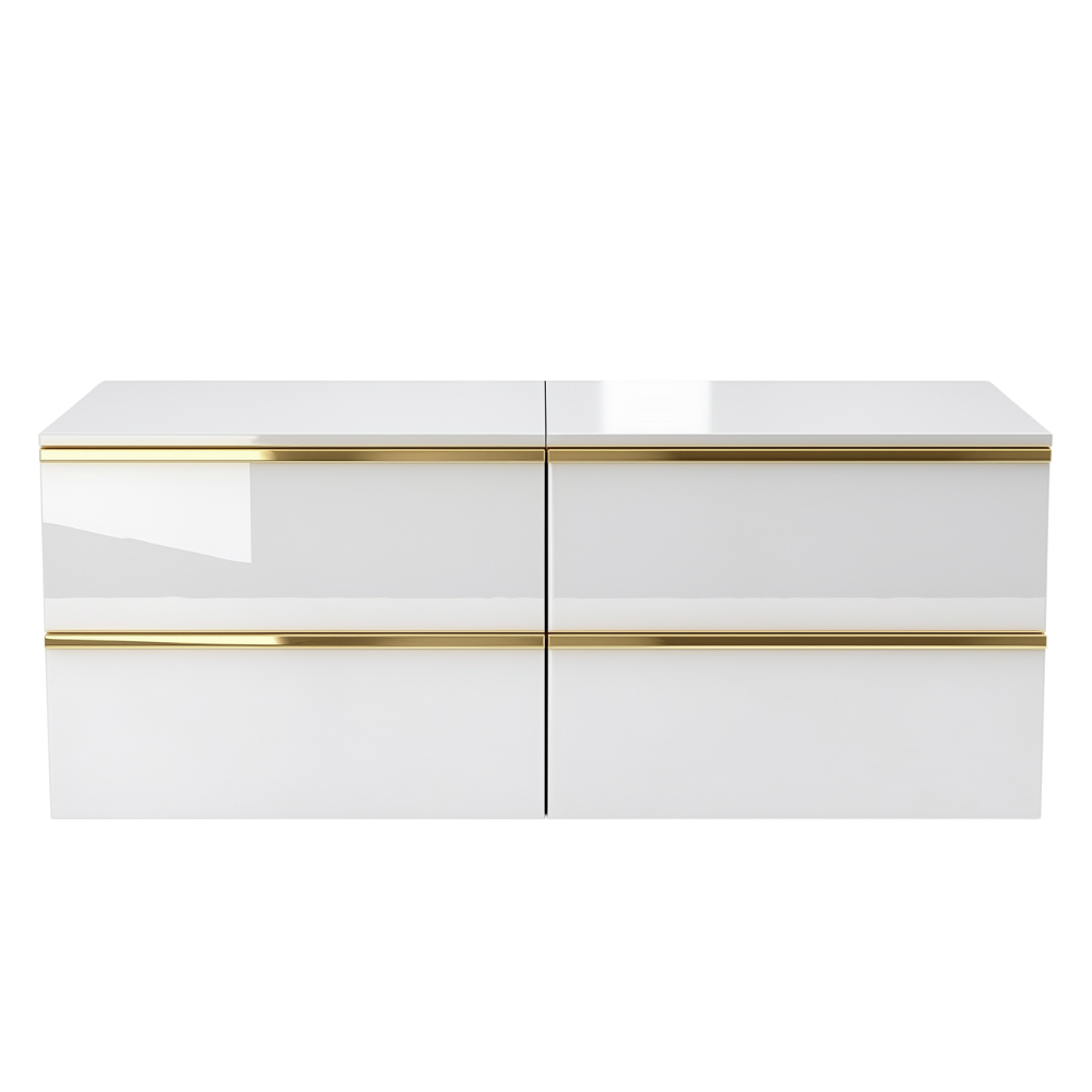 Koupelnová skříňka ONE 120 cm s deskou 4 zásuvky