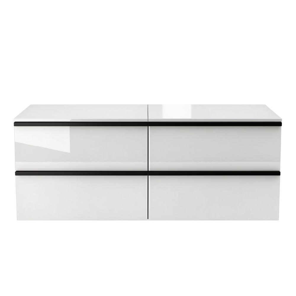 Koupelnová skříňka ONE 120 cm s deskou 4 zásuvky