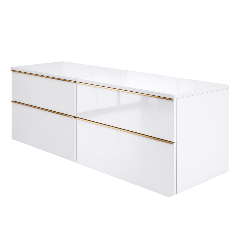 Koupelnová skříňka ONE 120 cm s deskou 4 zásuvky