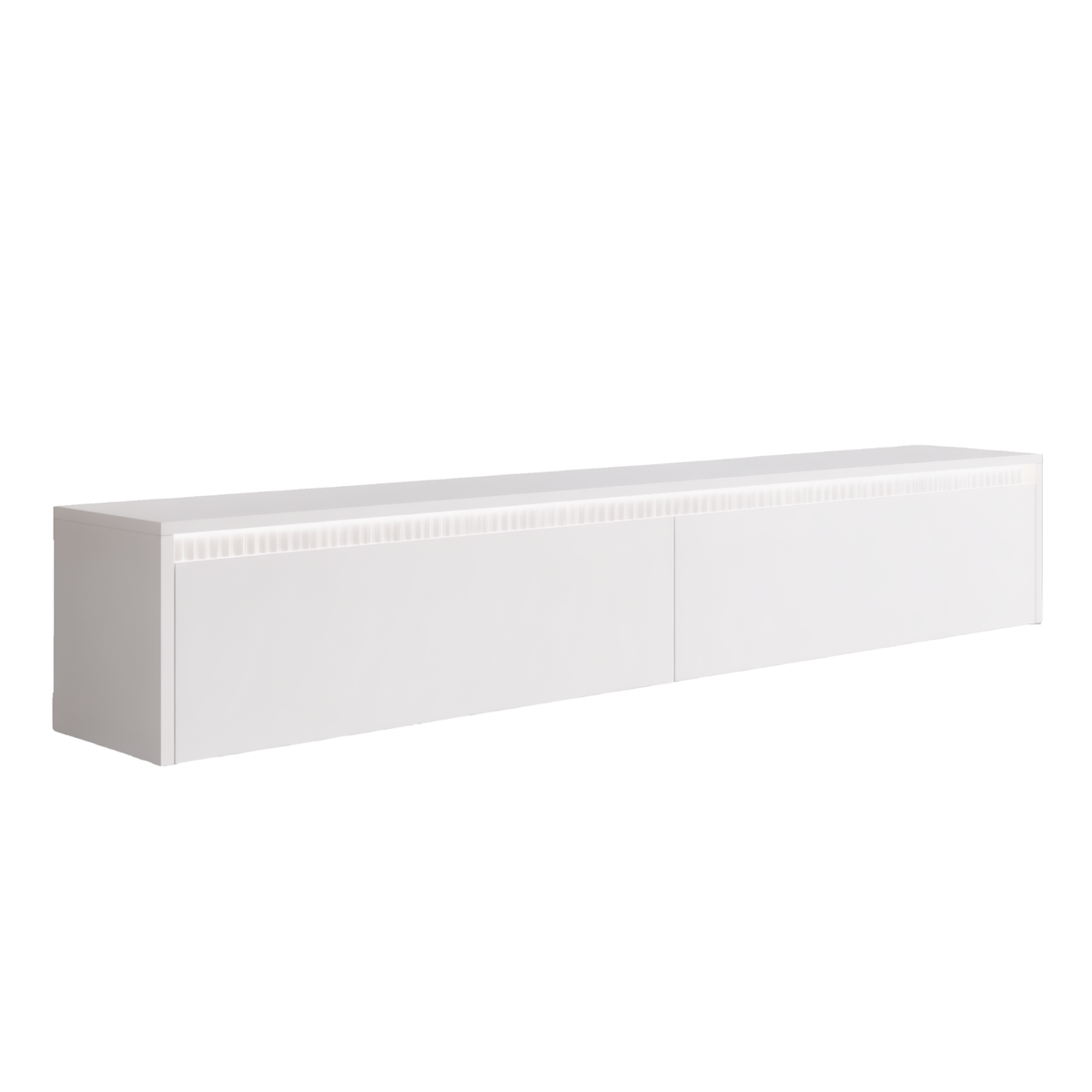 Závěsný TV stolek LUMI II s LED osvětlením