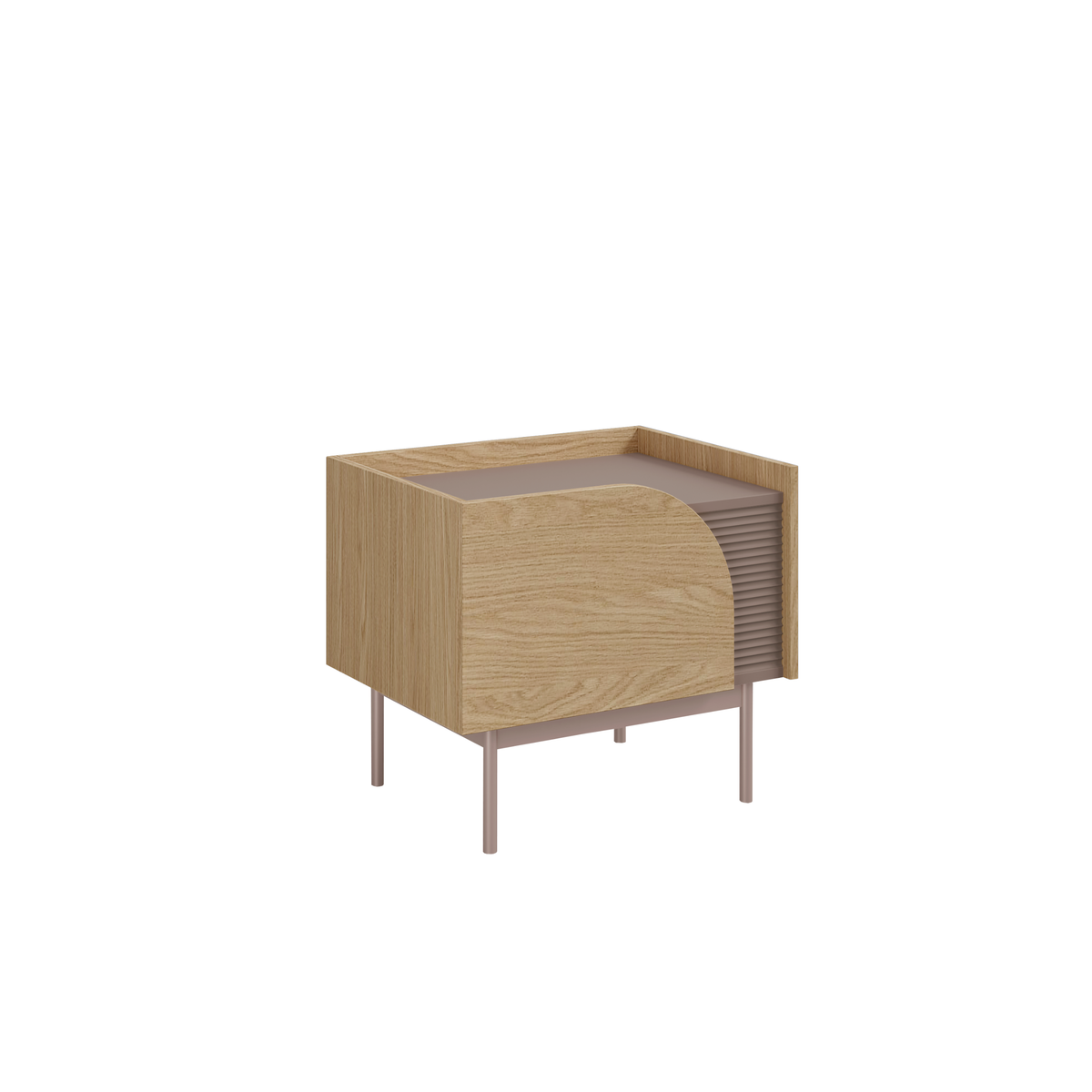 Noční stolek ZOYA L/P 49 cm