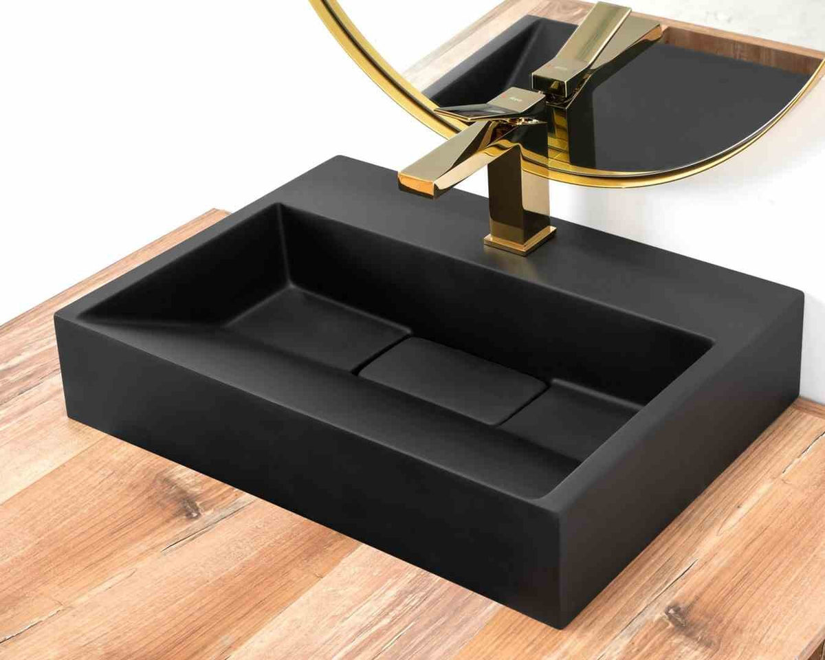 UMYVADLO Z LITÉHO MRAMORU GOYA 50 BLACK