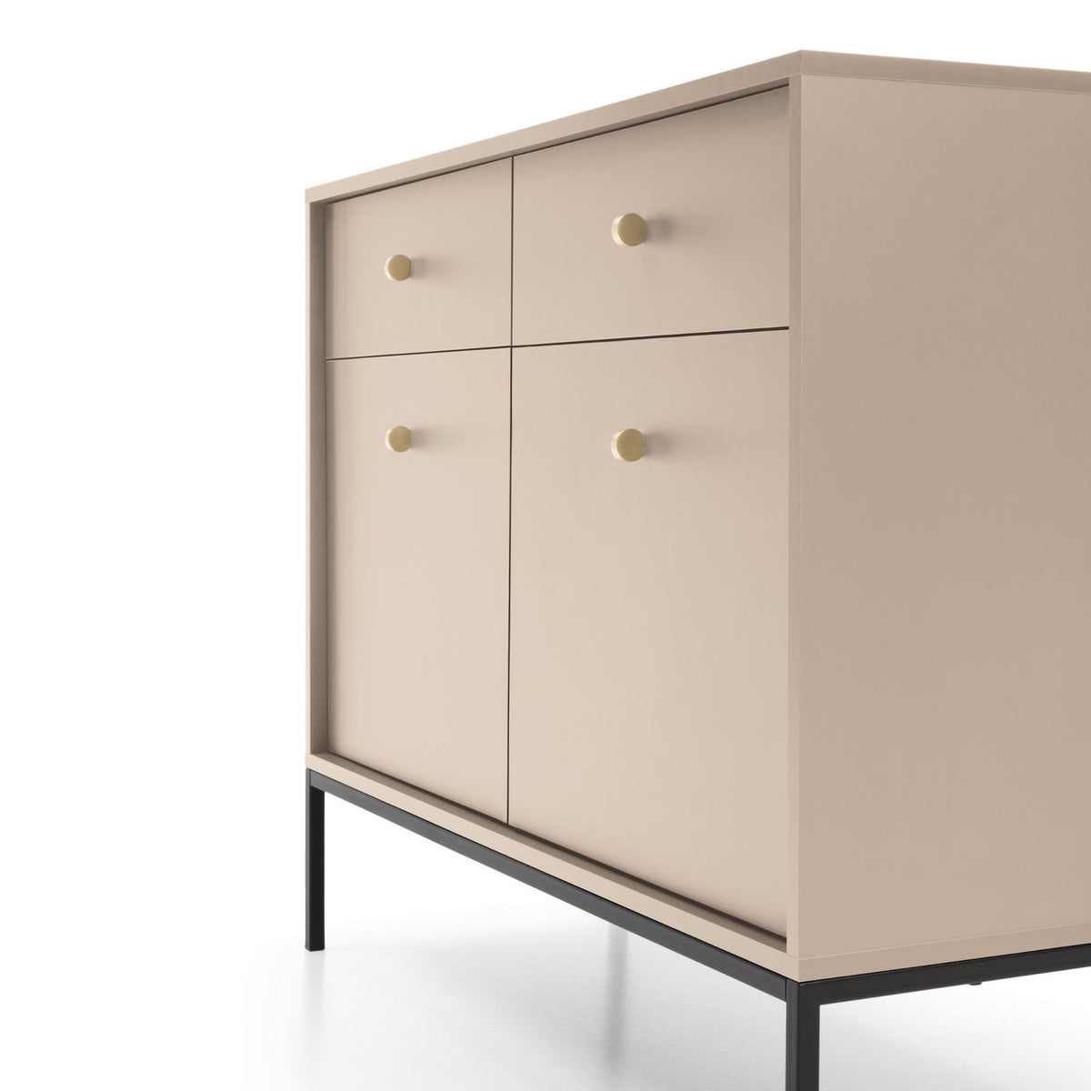Dvoudvéřová komoda se zásuvkami LEMI 103 cm
