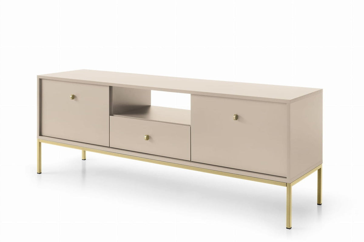 Dvoudvéřový TV stolek LEMI 153 cm