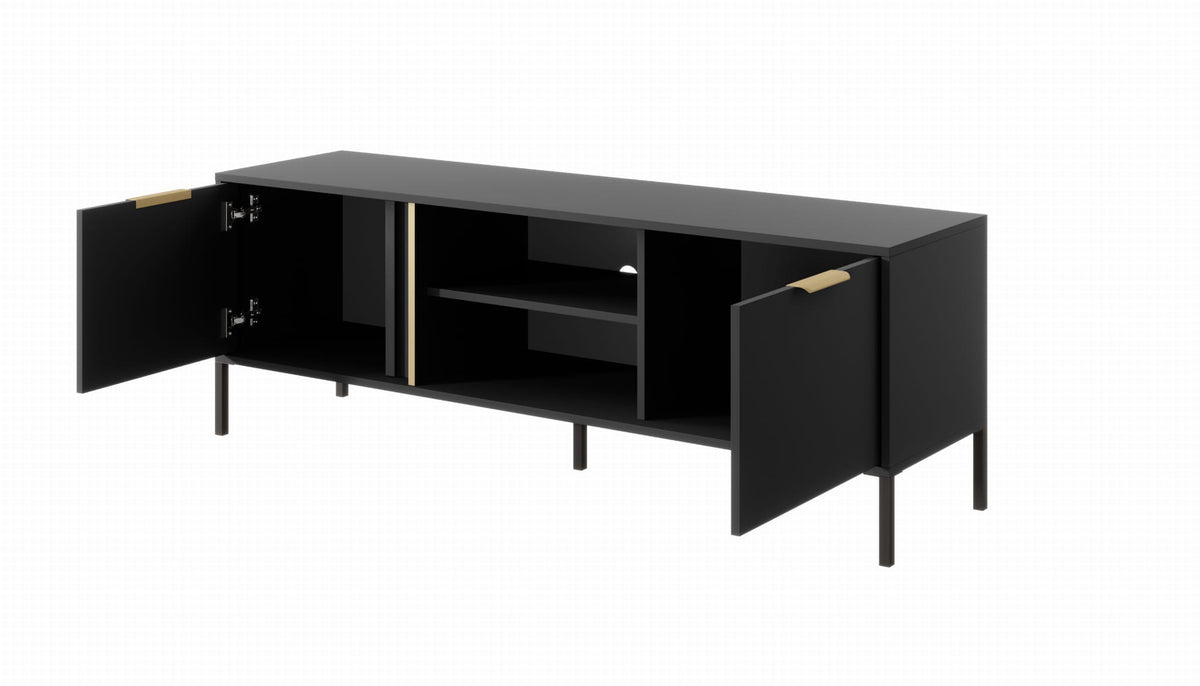 TV stolek LERO 153 cm Antracit