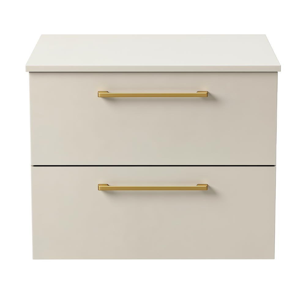 Koupelnová skříňka s deskou ONE 2 zásuvky