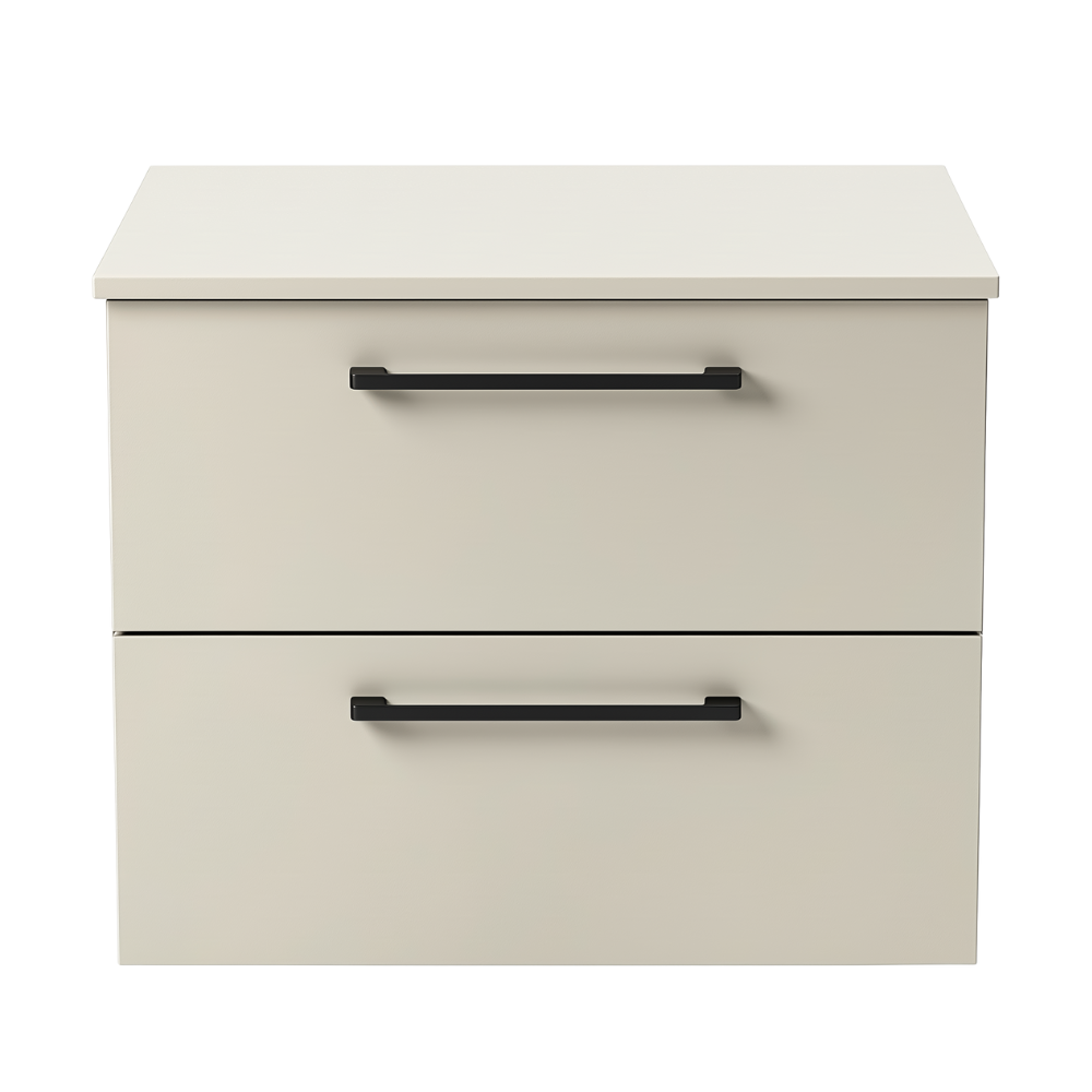 Koupelnová skříňka s deskou ONE 2 zásuvky