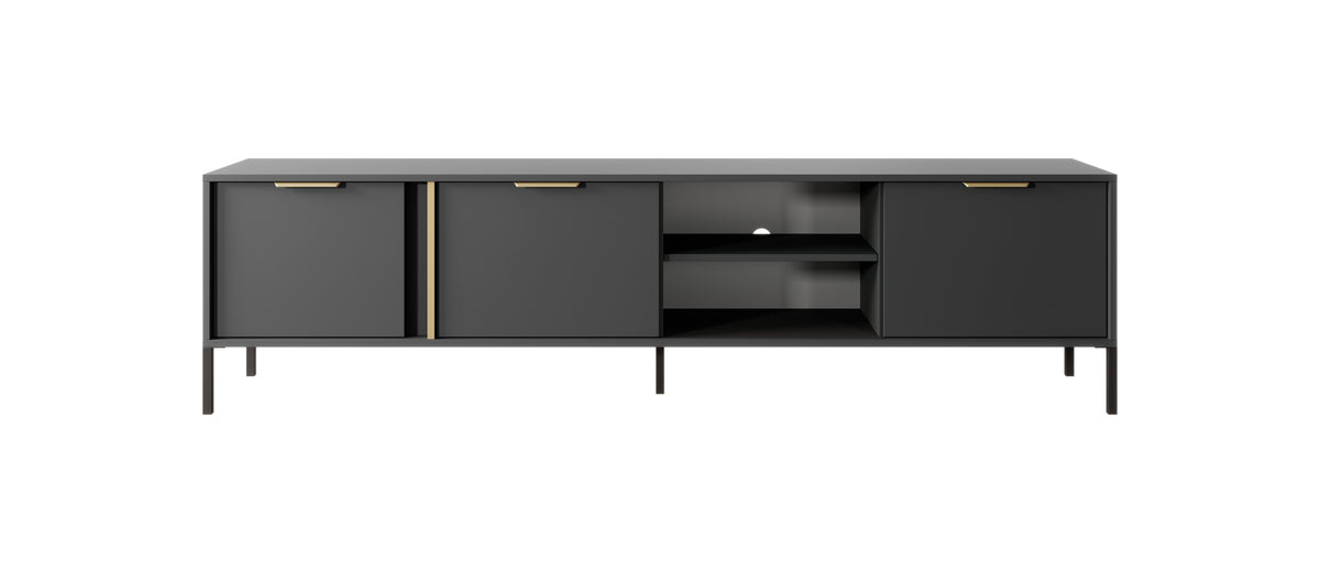 TV stolek LERO 203 cm antracit