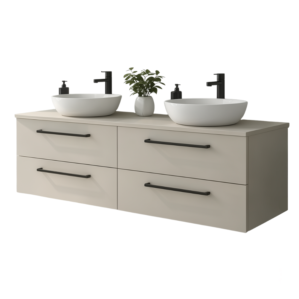 Koupelnová skříňka ONE 120 cm s deskou 4 zásuvky