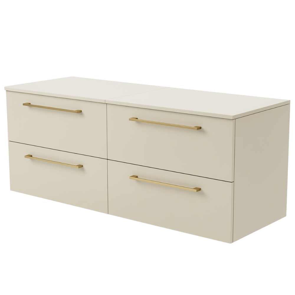 Koupelnová skříňka ONE 120 cm s deskou 4 zásuvky