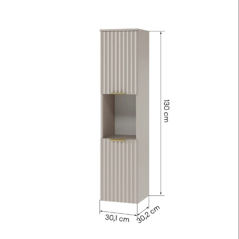 Závěsná vysoká skříňka RAVA 30 cm