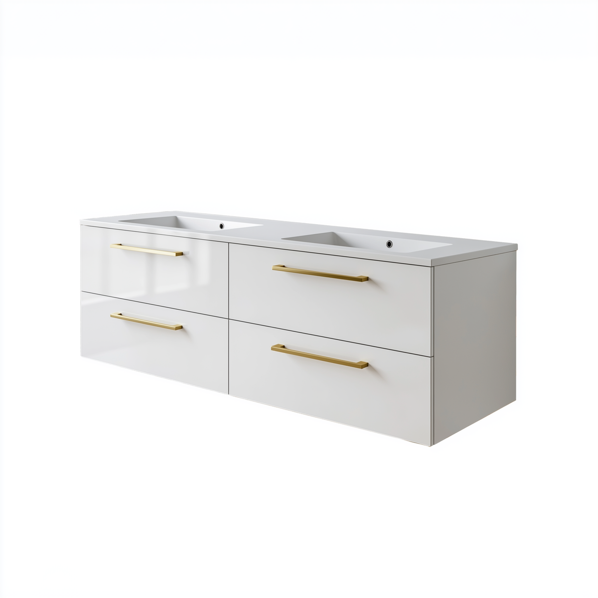 Koupelnová skříňka ONE 120 cm s umyvadlem 4 zásuvky