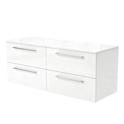 Koupelnová skříňka ONE 120 cm s deskou 4 zásuvky