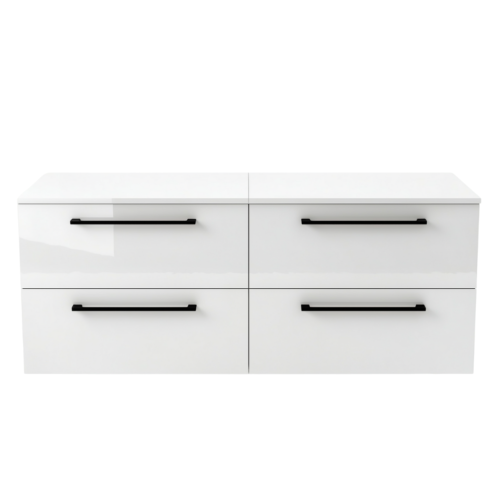 Koupelnová skříňka ONE 120 cm s deskou 4 zásuvky