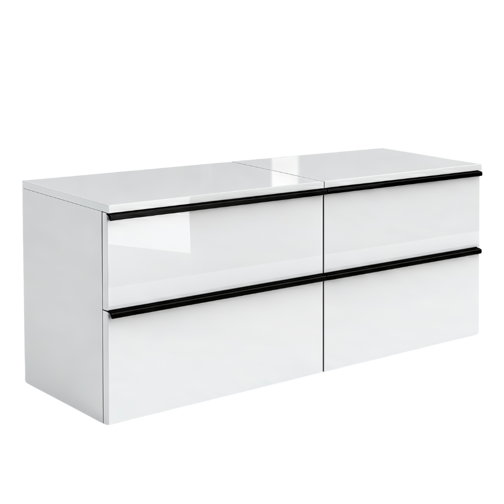 Koupelnová skříňka ONE 120 cm s deskou 4 zásuvky