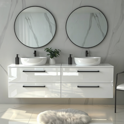 Koupelnová skříňka ONE 120 cm s deskou 4 zásuvky
