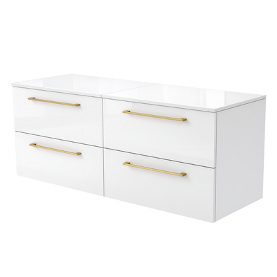 Koupelnová skříňka ONE 120 cm s deskou 4 zásuvky
