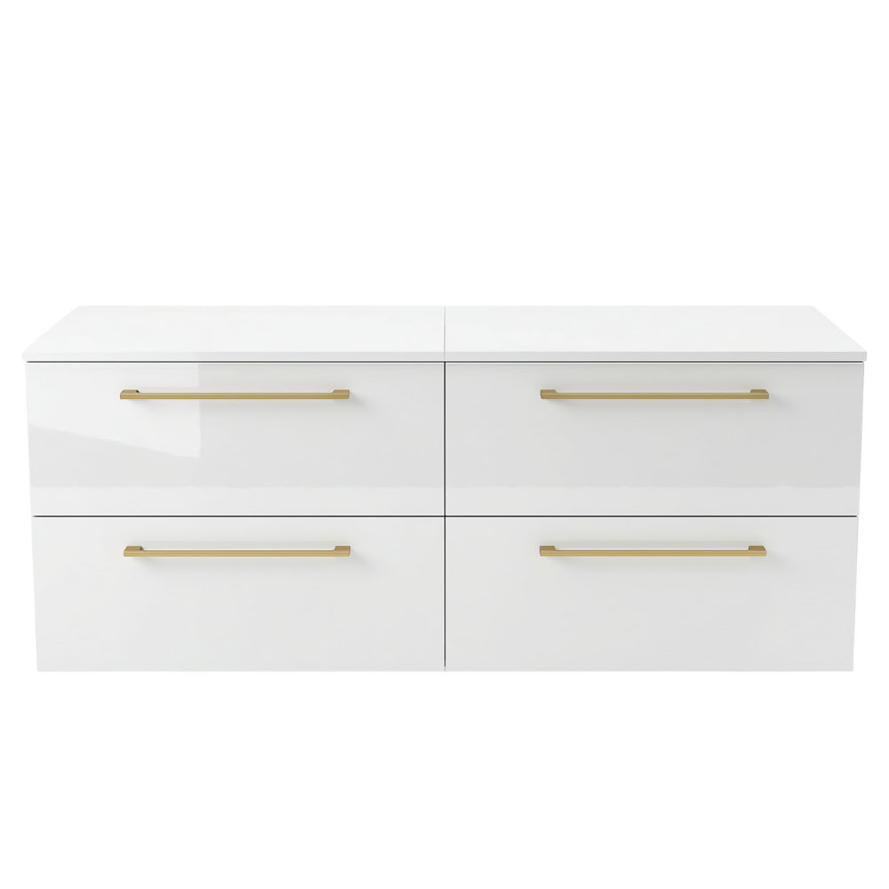 Koupelnová skříňka ONE 120 cm s deskou 4 zásuvky