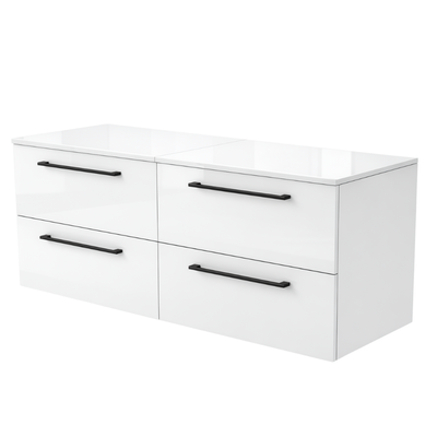 Koupelnová skříňka ONE 120 cm s deskou 4 zásuvky