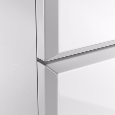 Jednodvéřová vysoká koupelnová skříňka QUARTZ 25 cm