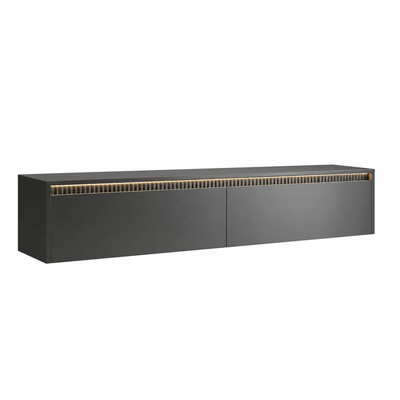 Závěsný TV stolek LUMI II s LED osvětlením