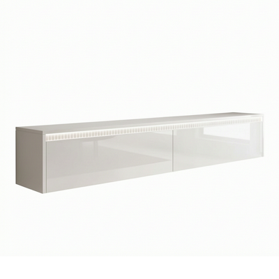 Závěsný TV stolek LUMI II s LED osvětlením