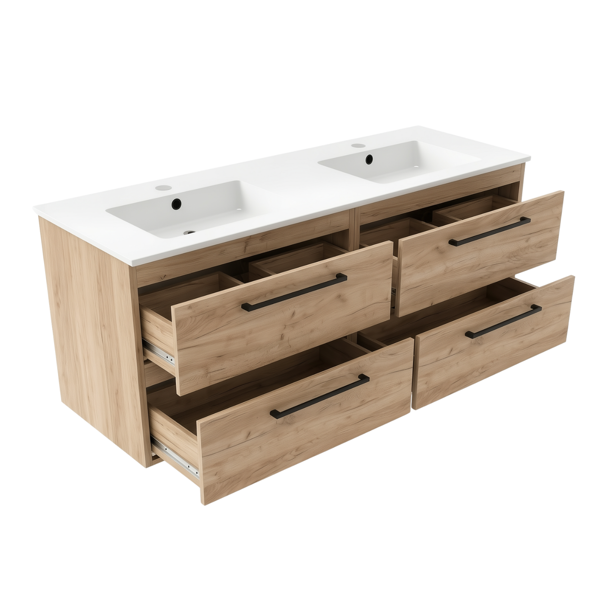 Koupelnová skříňka ONE 120 cm s umyvadlem 4 zásuvky