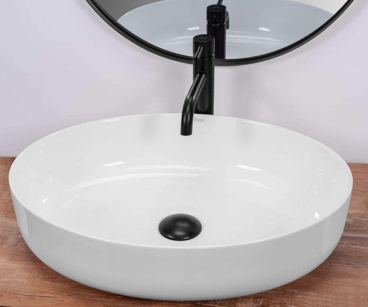 UMYVADLO QUEEN WHITE - NA DESKU 55 x 41 cm
