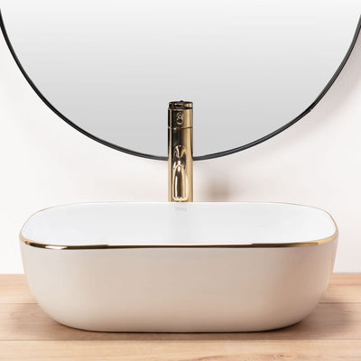 UMYVADLO BELINDA GOLD EDGE - NA DESKU