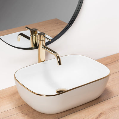 UMYVADLO BELINDA GOLD EDGE - NA DESKU
