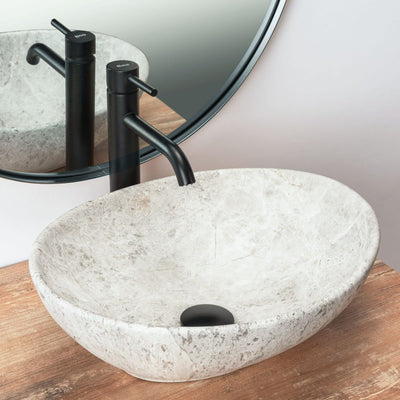 UMYVADLO SOFIA LIGHT STONE - NA DESKU 41 x 34 cm