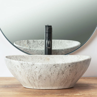 UMYVADLO SOFIA LIGHT STONE - NA DESKU 41 x 34 cm