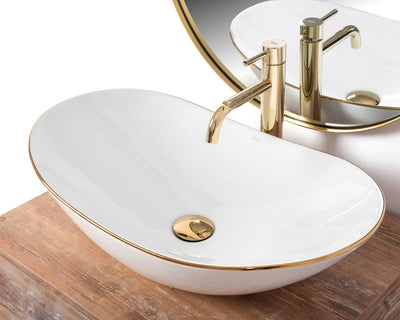 UMYVADLO ROYAL 60 GOLD EDGE - NA DESKU
