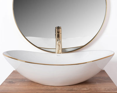 UMYVADLO ROYAL 60 GOLD EDGE - NA DESKU