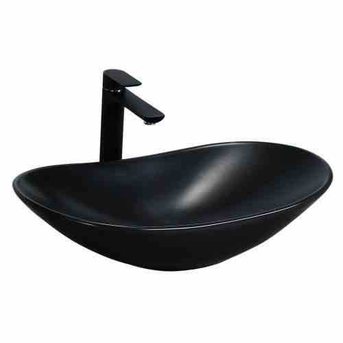 UMYVADLO ROYAL 60 MAT BLACK - NA DESKU