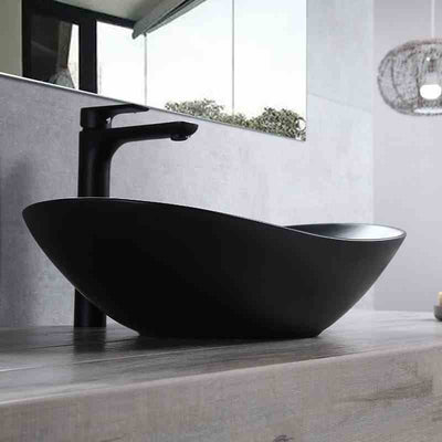 UMYVADLO ROYAL 60 MAT BLACK - NA DESKU