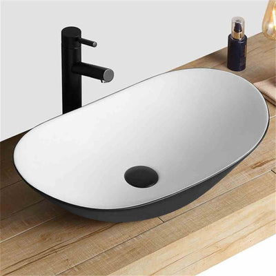 UMYVADLO ROYAL 60 WHITE BLACK - NA DESKU