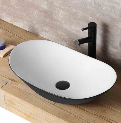 UMYVADLO ROYAL 60 WHITE BLACK - NA DESKU