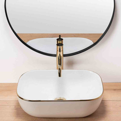 UMYVADLO BELINDA GOLD EDGE - NA DESKU