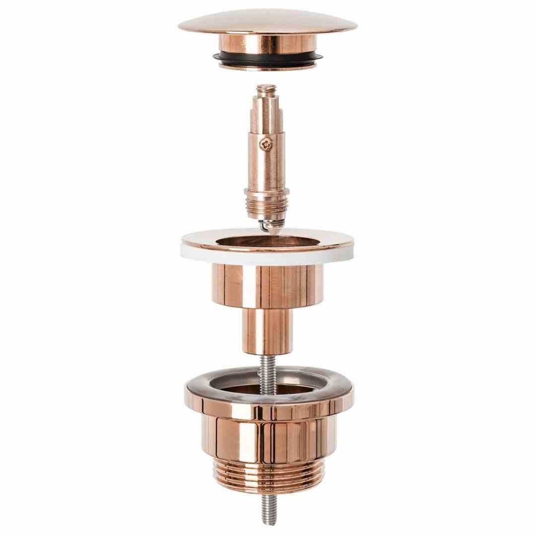 UNIVERZÁLNÍ VÝPUSŤ KLIK-KLAK ROSE GOLD