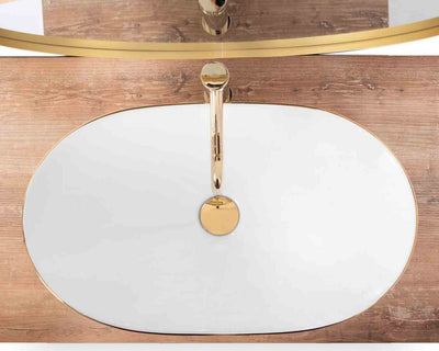 UMYVADLO ROYAL 60 GOLD EDGE - NA DESKU