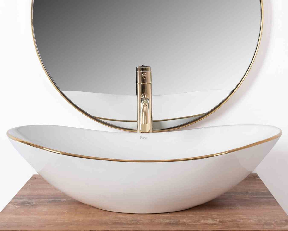 UMYVADLO ROYAL 60 GOLD EDGE - NA DESKU