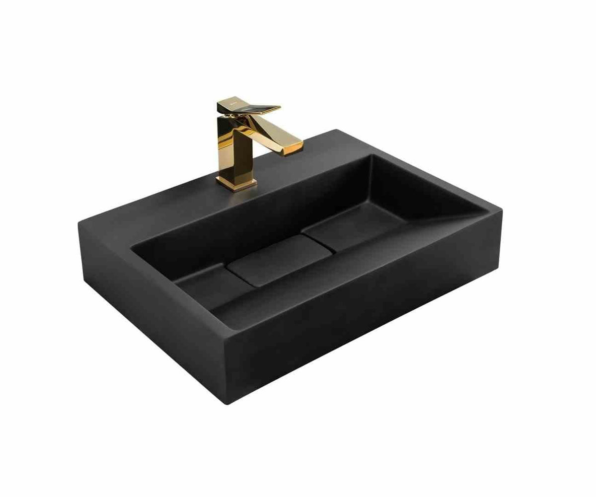 UMYVADLO Z LITÉHO MRAMORU GOYA 50 BLACK