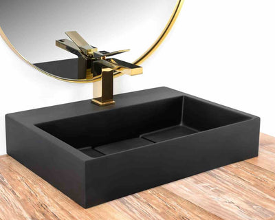 UMYVADLO Z LITÉHO MRAMORU GOYA 50 BLACK