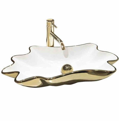 UMYVADLO INFINITY WHITE/GOLD - NA DESKU