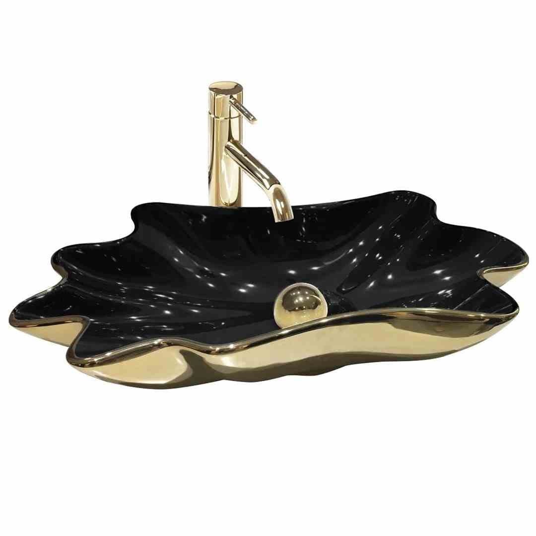 UMYVADLO INFINITY BLACK/GOLD - NA DESKU
