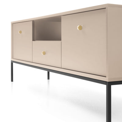 Dvoudvéřový TV stolek LEMI 153 cm
