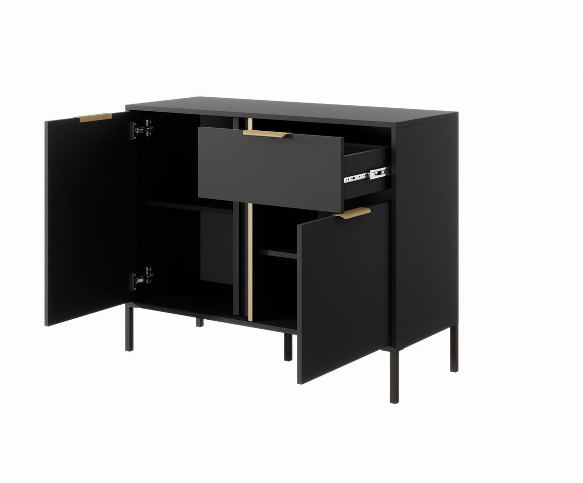 Komoda LERO 103 cm Antracit