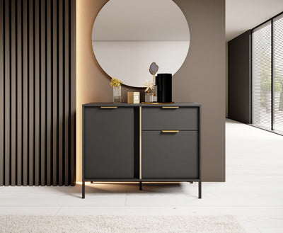 Komoda LERO 103 cm Antracit
