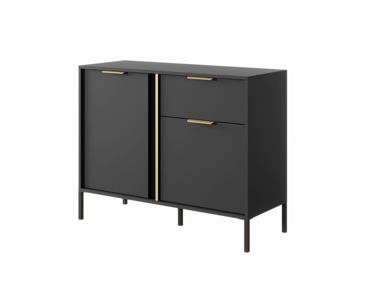 Komoda LERO 103 cm Antracit